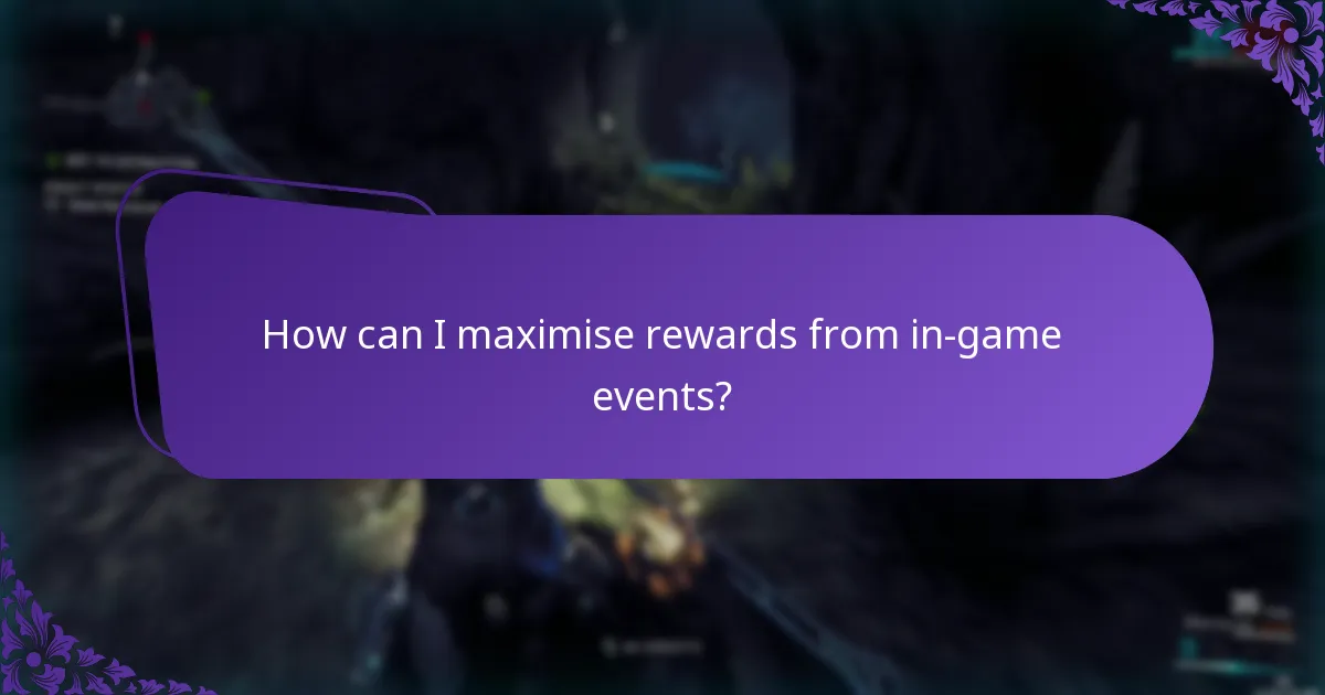 What are the requirements for participating in in-game events?