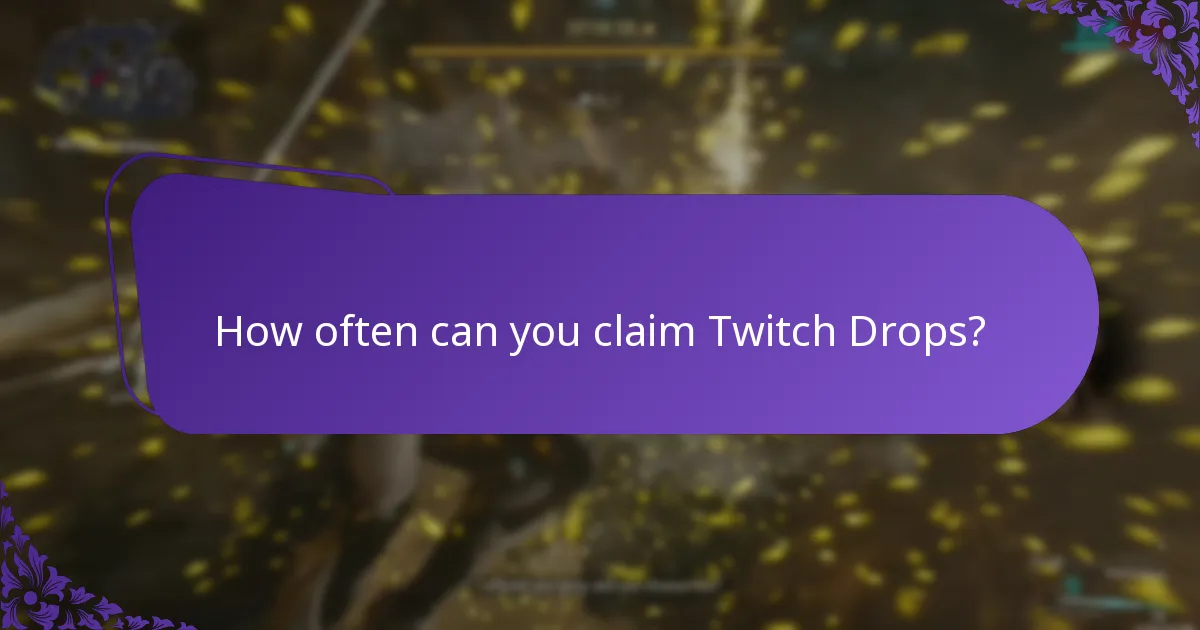 Which streams are eligible for Twitch Drops?