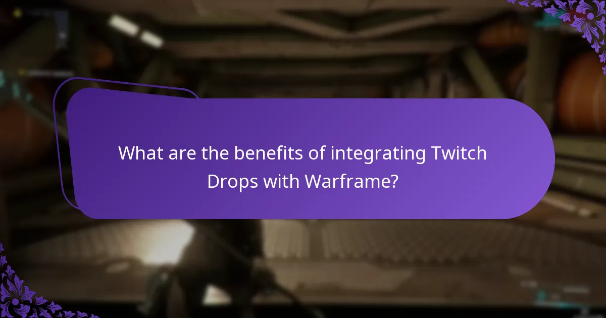 What types of rewards can I earn through Twitch Drops in Warframe?